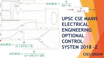 Control system problems | simulation results | UPSC CSE MAINS Electrical Engineering optional 2018-2