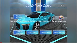 3D Driving class # How to park car screenshot 1