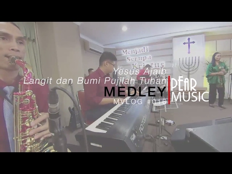 YESUS AJAIB - LANGIT DAN BUMI PUJILAH TUHAN (MEDLEY) | GBI SUNGAI YORDAN | MVLOG #016