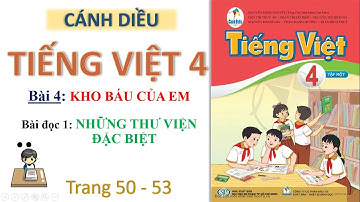 Tiếng Việt 4| Bài 4| Kho báu của em| Bài đọc 1| Những thư viện đặc biệt| Cánh diều