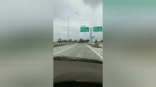 Jalan tol Colomadu - Sragen ( sebelum gerbang tol colomadu dipindah )