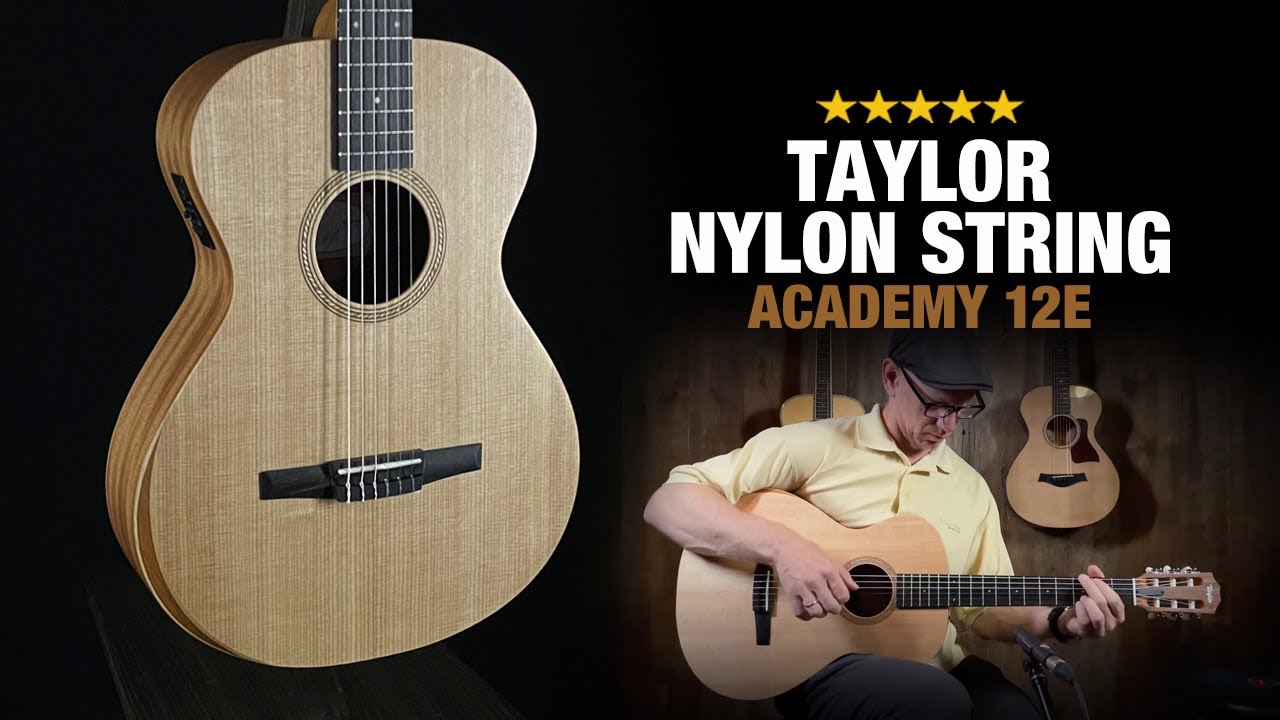 Taylor Academy 12 N / Nylon String - Solid Top Grand Concert w/ Armres –  Tobias Music