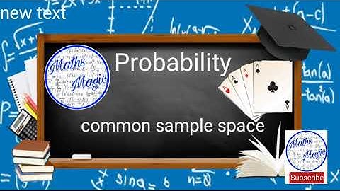 Probability - TN Samacheer ( New syllabus)- std 10/ Tnpsc- Common sample space ( Cards )
