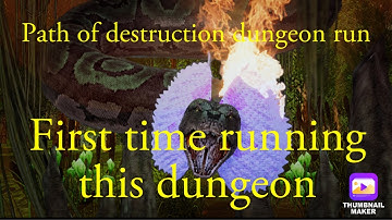 Path of destruction ark mobile dungeon run