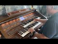 Organ mix  hammond h112 hammond t295 and yamaha ar100