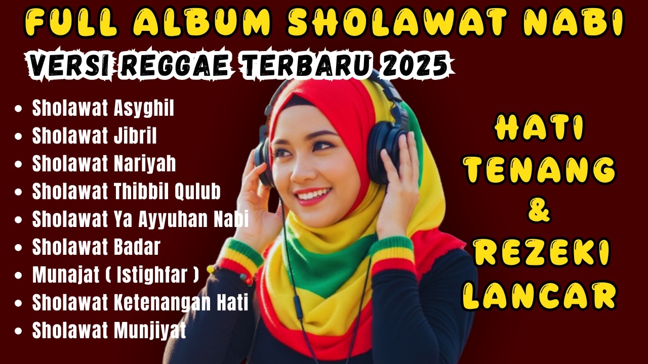 SHOLAWAT REGGAE VIRAL 2026 🌿 Paling Dicari! Musik Islami Penentram Jiwa
