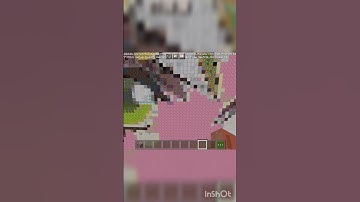 anime Pixel art in Minecraft #build #recpect #minecraft #tiktak