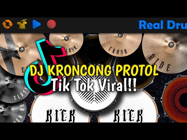 DJ KRONCONG PROTOL BONDAN PRAKOSO VIRAL TIKTOK | REAL DRUM COVER class=