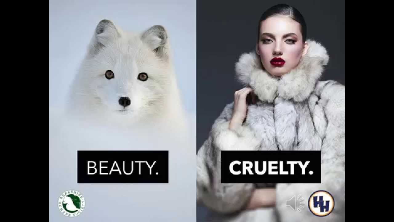 against fur clothing
