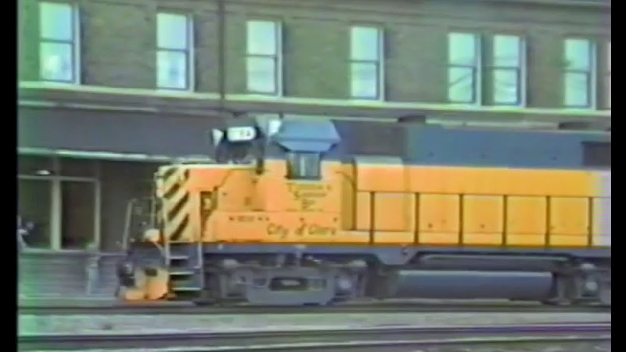 Trains of Durand MI - April-May 1991