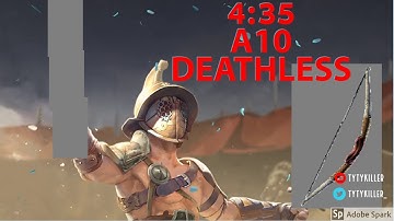 4:35 Bleed Bow Run - A10 Kitava, Merc Lab, All skill points done