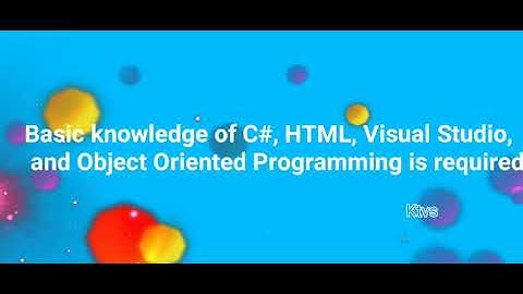 .Net Core Prerequisite
