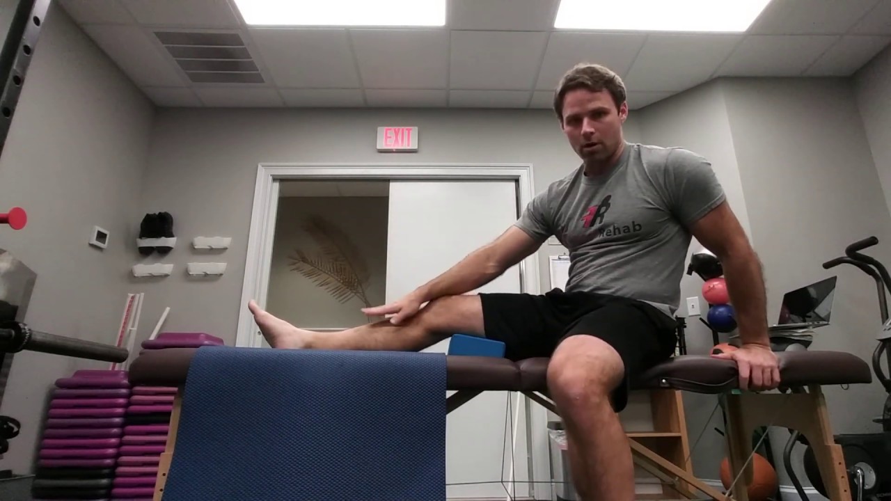 Fitness Rehab Terminal knee extension PAILS/RAILS YouTube