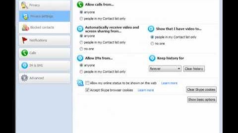 Skype status on your webpage!