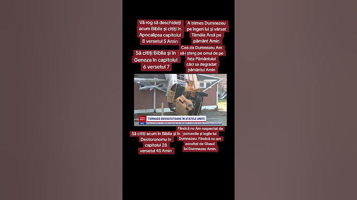 Se apropie de sfârșitul lumii Amin.