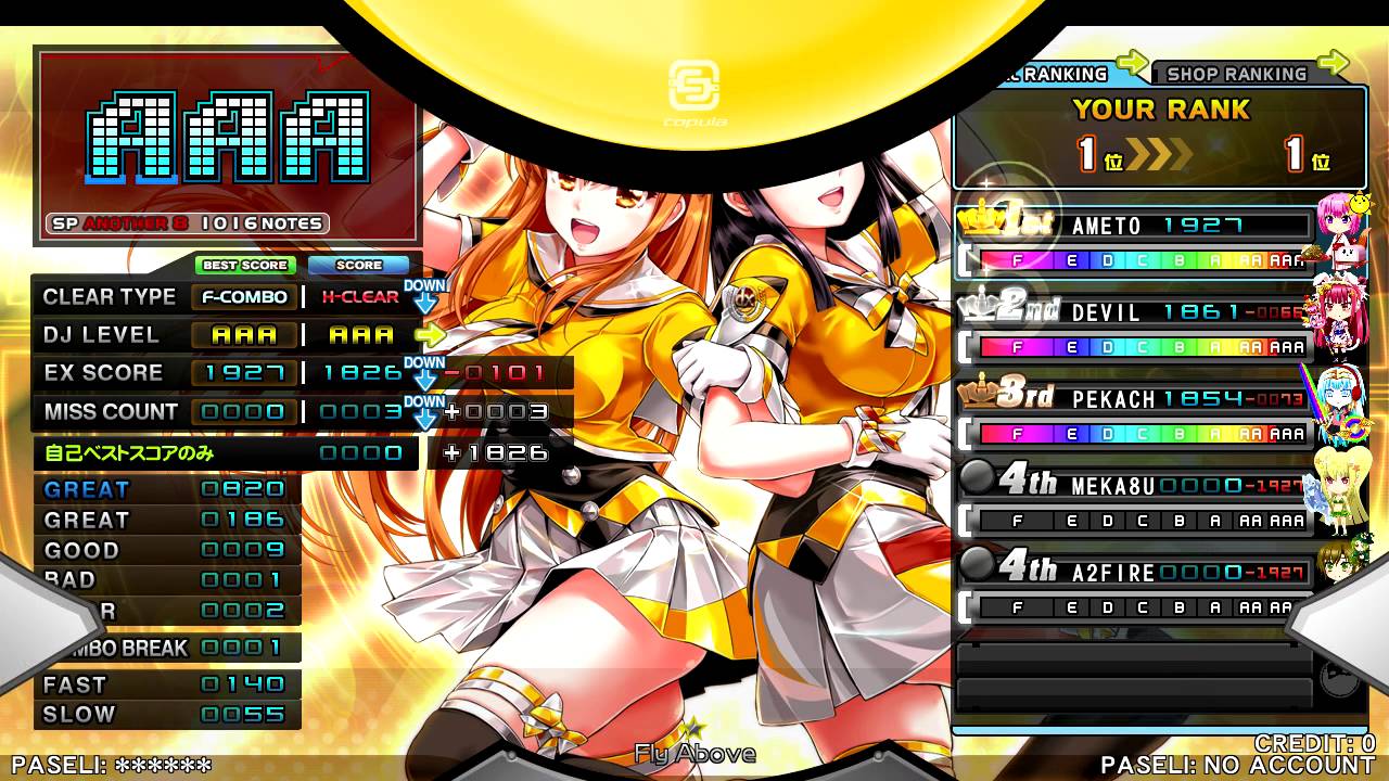 Beatmania Iidx 23 Copula Standard Play17 Youtube