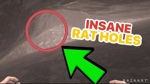 ARK RAGNAROK  - TOP 5 RAT HOLES/HIDDEN BASE SPOTS |OFFICIAL/UNOFFICIAL!!! Pt1