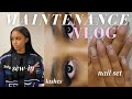 Maintenance vlog  hair lashes nails  more