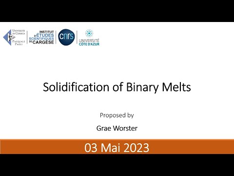 Solidification of Binary