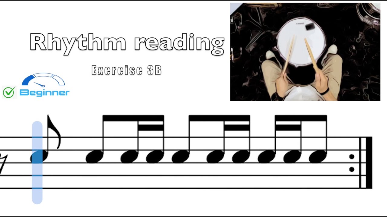 Rhythm read Exercise 3B by Gifted Studio - YouTube