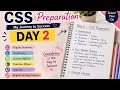 Day 2 CSS Prep 🌸 | English Grammar & Current Affairs