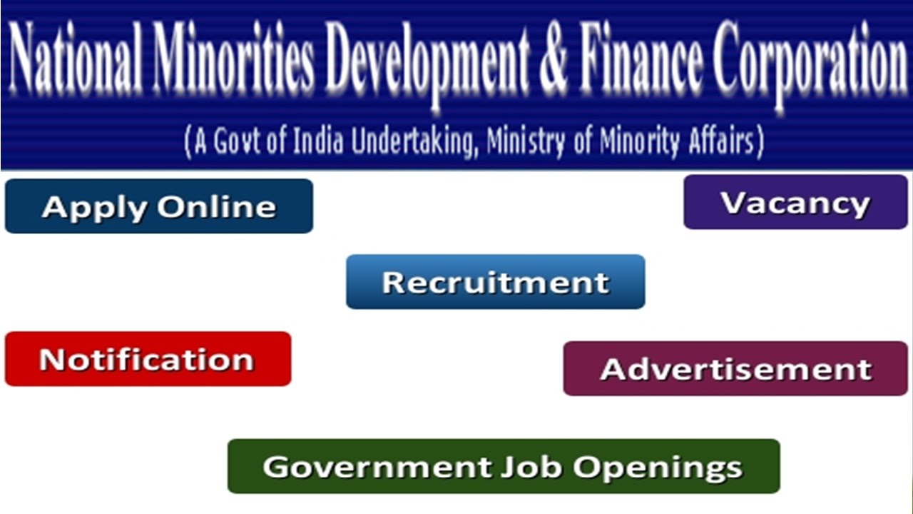 NMDFC Recruitment Apply Online Notifications Careers Vacancy - YouTube