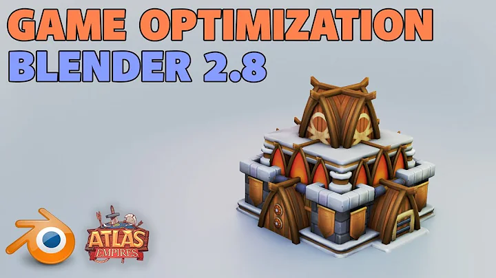 Game Optimization techniques for mobile game assets | Blender 2.8