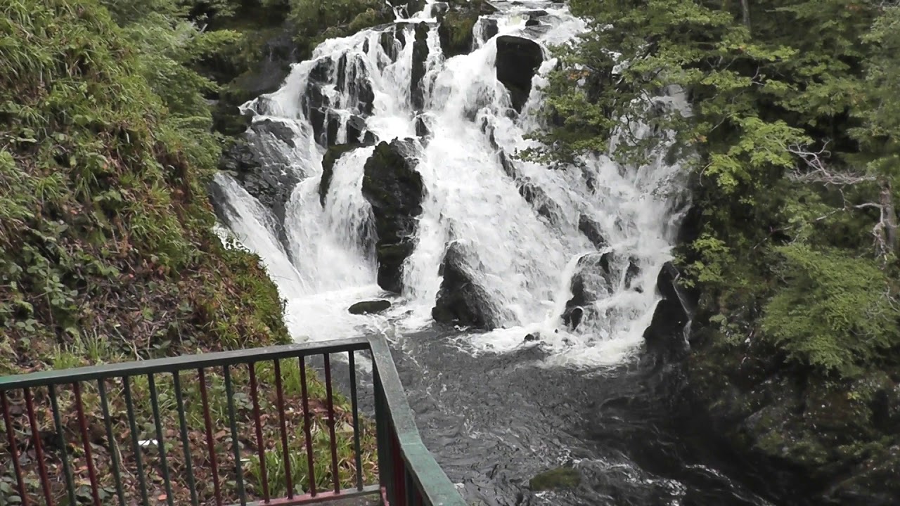 Waterfalls in and around BetwsyCoed North Wales YouTube