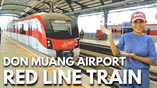 Red Line Train Bangkok l Don Muang Airport