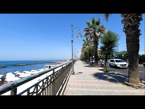 Torre Del Greco Walking Tour Seafront  Italy | Napoli 🇮🇹