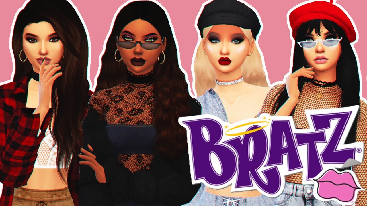 SIMS 4: BRATZ CAS + CC LINKS - YouTube