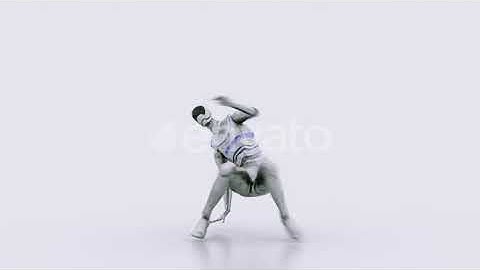 Hip Hop Dancing Robot Northern Soul Floor Combo Hd | Motion Graphics - Envato elements