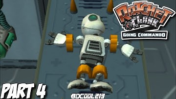 RATCHET & CLANK GOING COMMANDO GAMEPLAY WALKTHROUGH PART 4 PLANET ENDAKO - PS2 LETS PLAY
