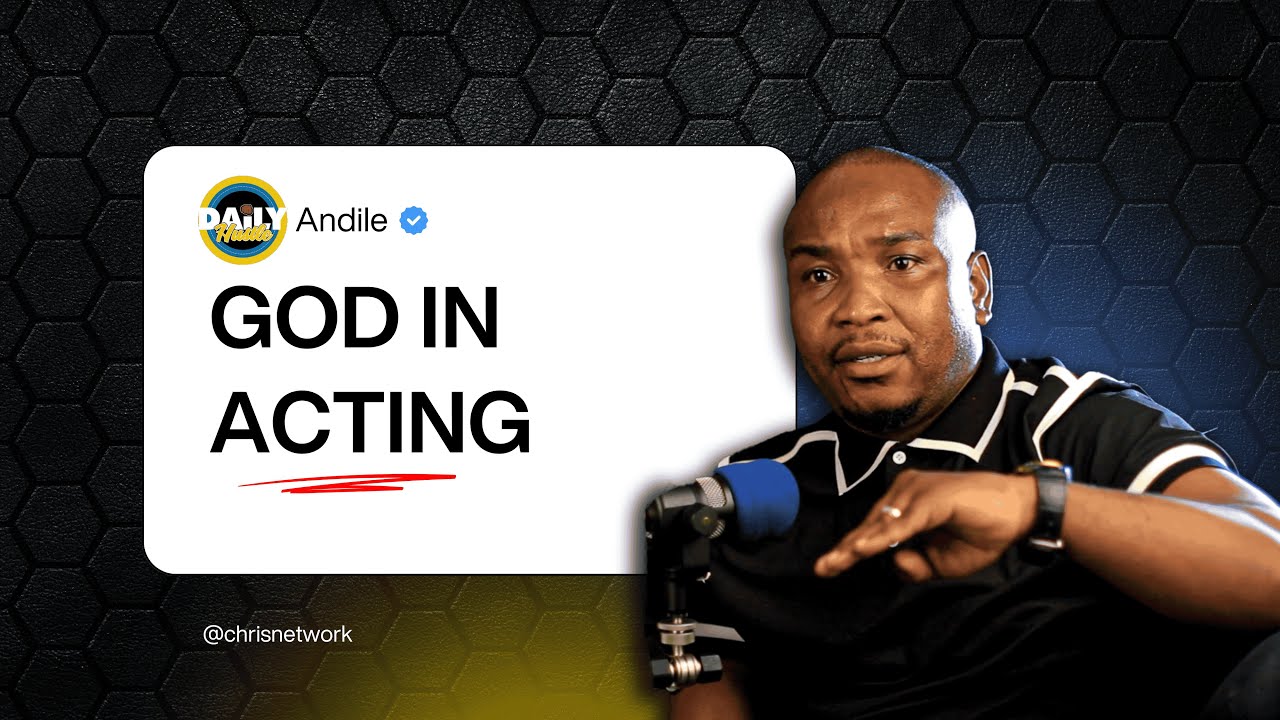 Andile Mbatha on Upbringing, Church, Jesus, Cross, Acting Industry.