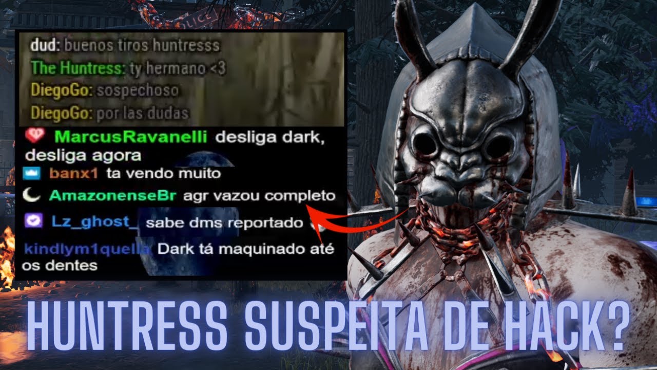 SURVIVORS E CHAT SUSPEITARAM DE HACK NA NOVA HUNTRESS GÓTICA... (fui de next?) l Dead by Daylight