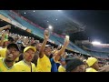 Mamelodi sundowns fans singing cellular at loftus against pedri de luanda