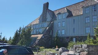 Timberline Lodge. Base of Mt. Hood. Exterior shots were used for The Shining.