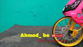 Keren Miniatur Motor Honda Beat Kontes Karya