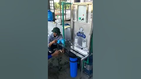 Hệ thống lọc nước tinh khiết công suất 150l/h. lh: 0964.511.345