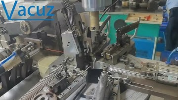 China Vacuz Automatic Copper Wire Inductor Bending Peeling Skinning Winding Machine Manufacturer