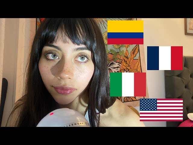 ASMR in different languages 🌎