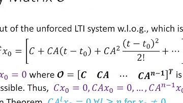 EEN 305 EED IITR Lecture 6B - Observability and Reconstructibility - Advanced Control Systems