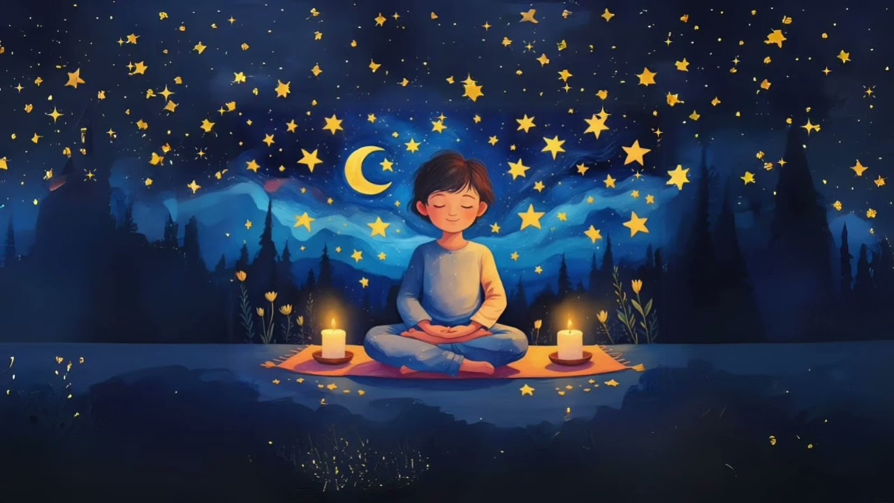 Bedtime Meditation for Kids 🌙 | 2-Minute Sleep Story to Calm Little Minds 🪐