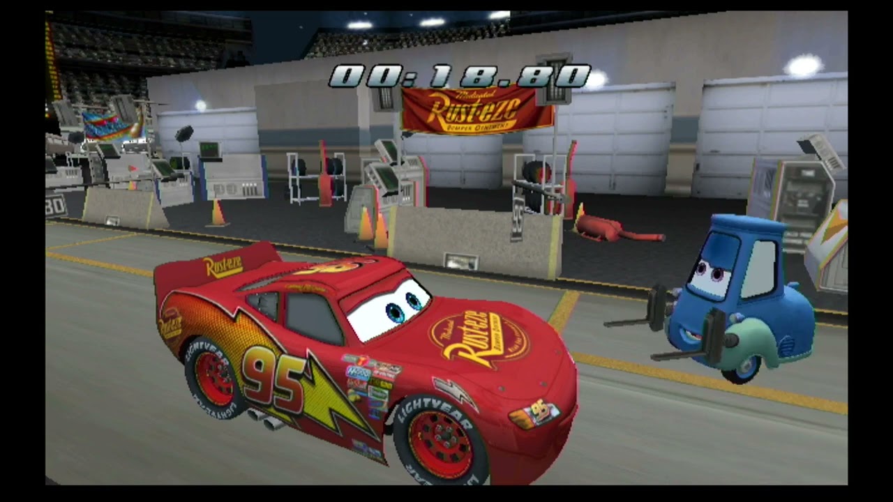 Cars Wii (Nintendo Wii) - Smasherville International Speedway - Part 25