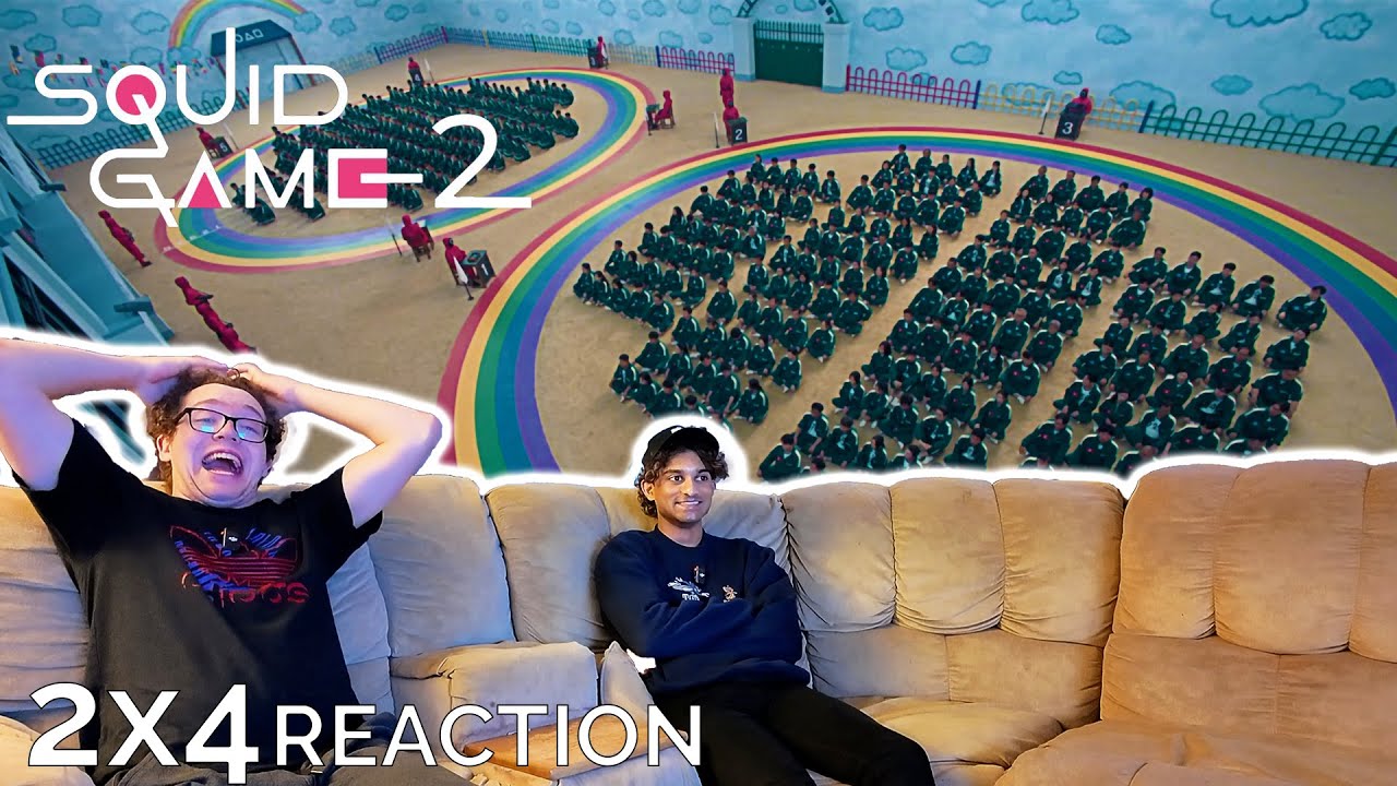 NEW GAME!!! Squid Game 2x4 "Six Legs" | REACTION