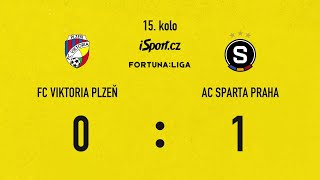 FC Viktoria Plzeň vs. AC Sparta Praha (0:1) - SESTŘIH