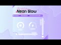 Neon Goal Widget for StreamElements | Animated Goal Tracker for Twitch, YouTube &amp; OBS