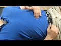 How to find and treat abdominal trigger points - how to self treat trigger point pains