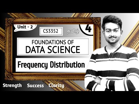 Frequency Distribution in Tamil | Problem | Foundations of Data Science in Tamil | Unit 2 | CS3352