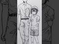 くねくね #創作 #illustration #イラスト #アナログ絵 #short #shorts
